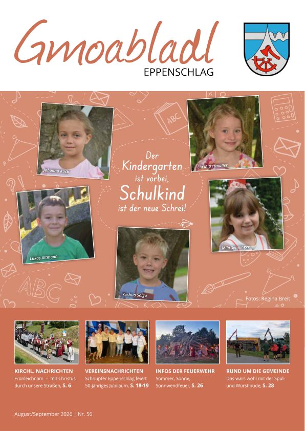Gmoabladl Eppenschlag August/September 2026